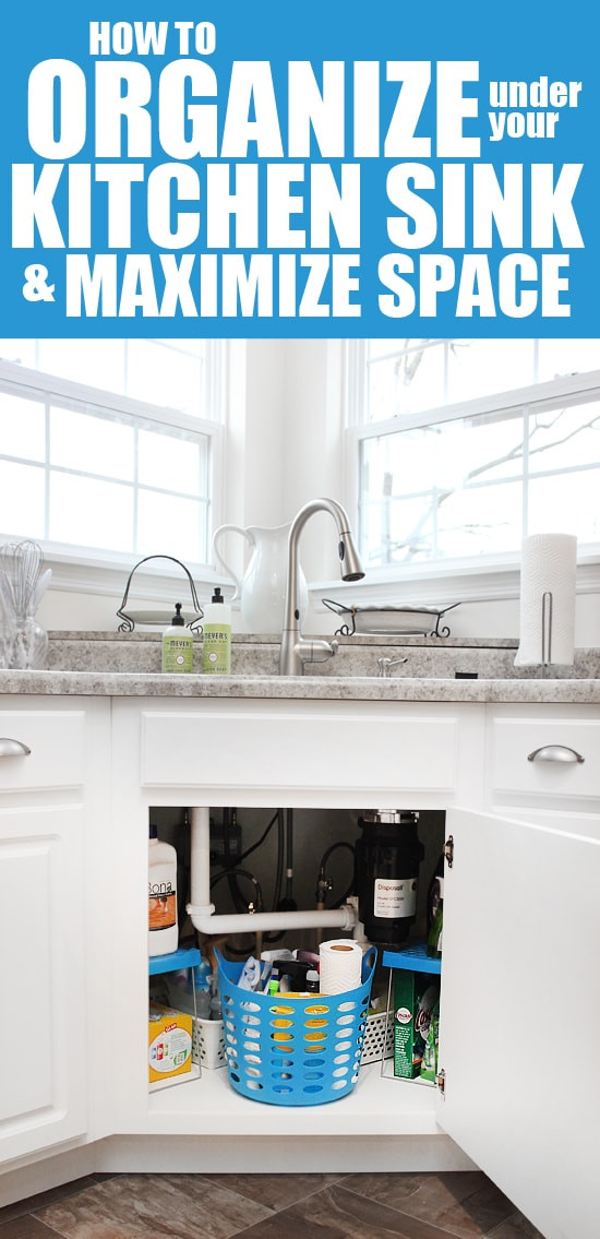 Kitchen Sink Organization
 How to Organize Under Your Kitchen Sink How to Nest for