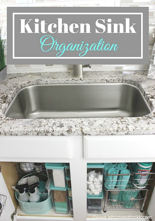 Kitchen Sink Organization
 How To Organize Under The Kitchen Sink A Cultivated Nest