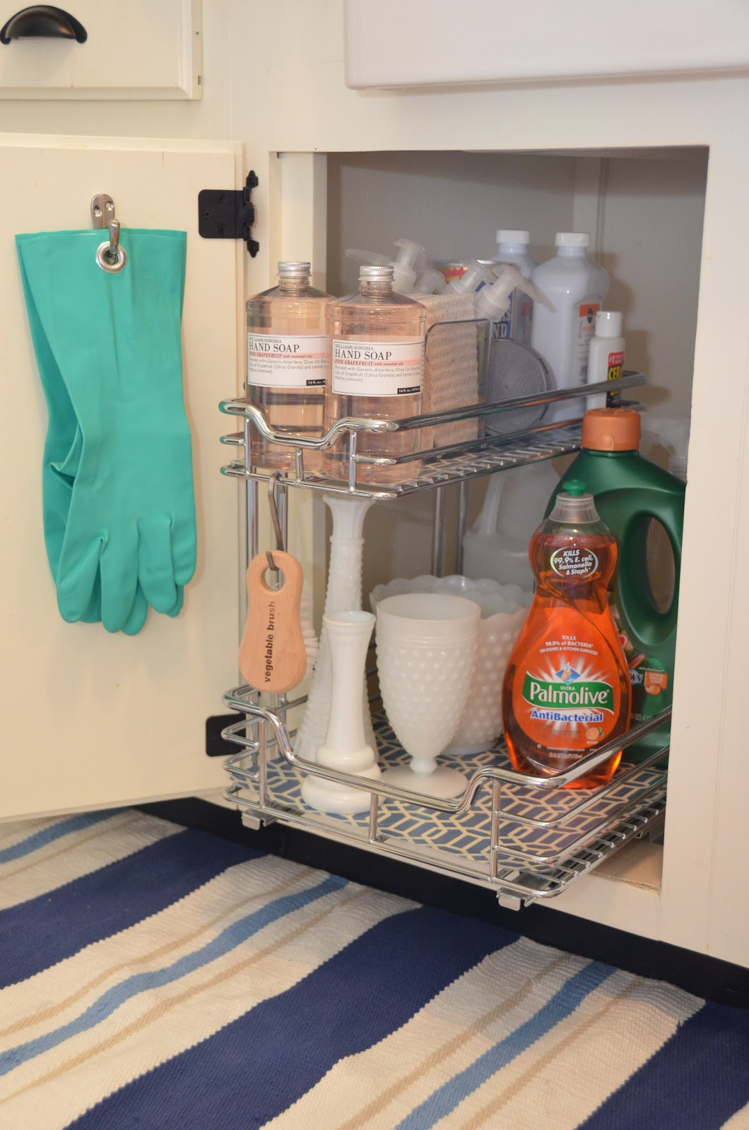 Kitchen Sink Organization
 IRON & TWINE Under Sink Storage