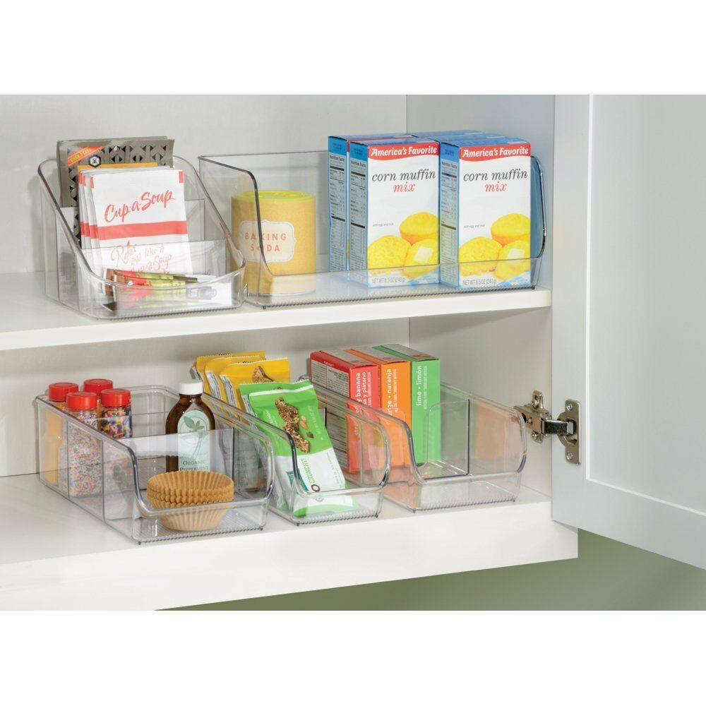 Kitchen Storage Bins
 Kitchen Spice Medicine Sugar Bin Clear Rack Holder Storage