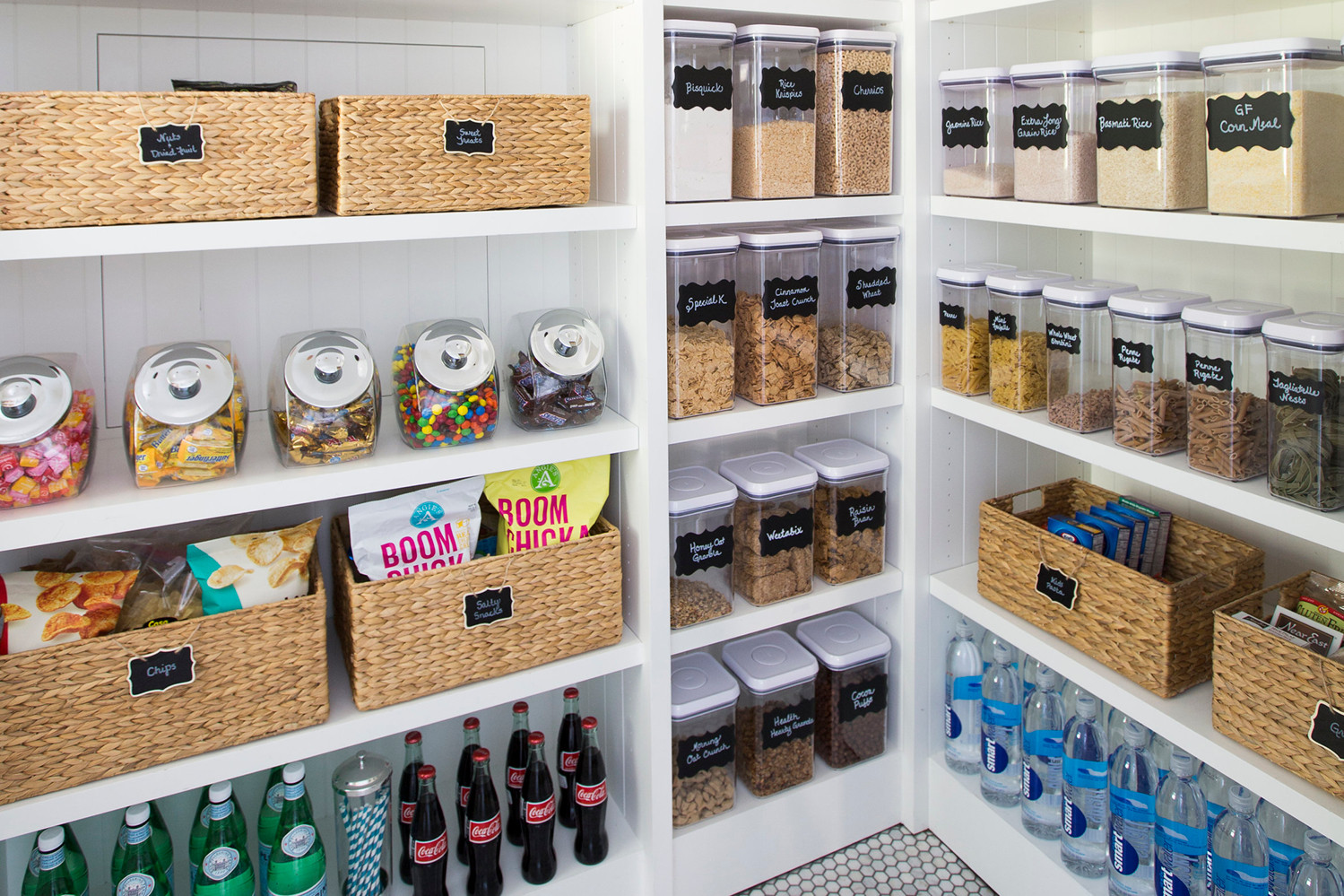 Kitchen Storage Bins
 5 Steps to An Organized Pantry with Neat Method and The