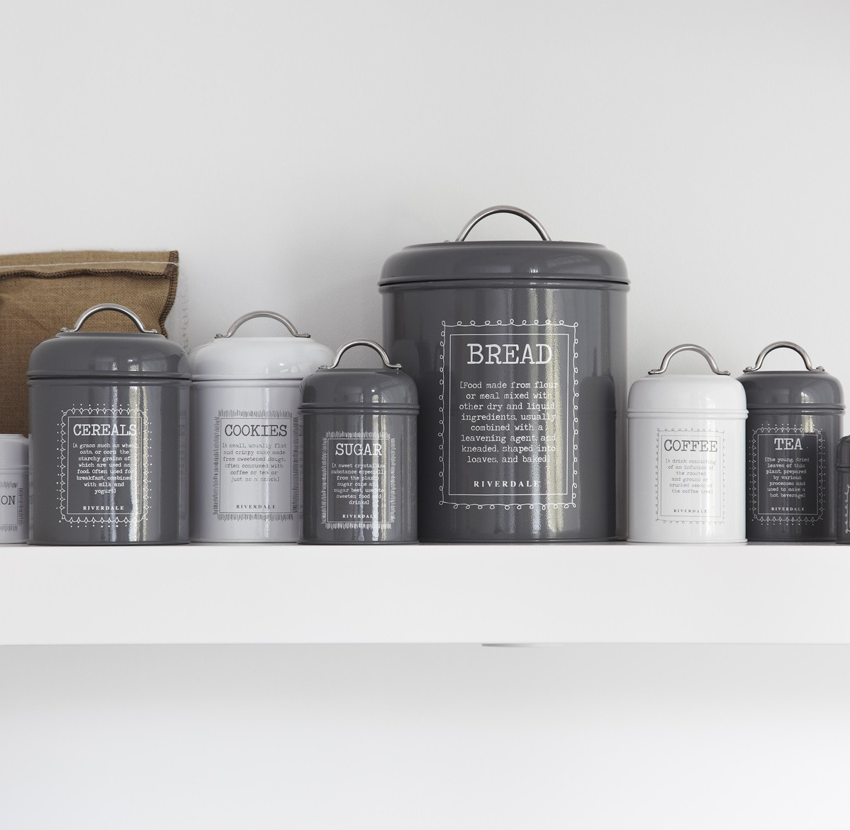 Kitchen Storage Jars
 Kitchen Canisters By Riverdale Tutti Decor Ltd