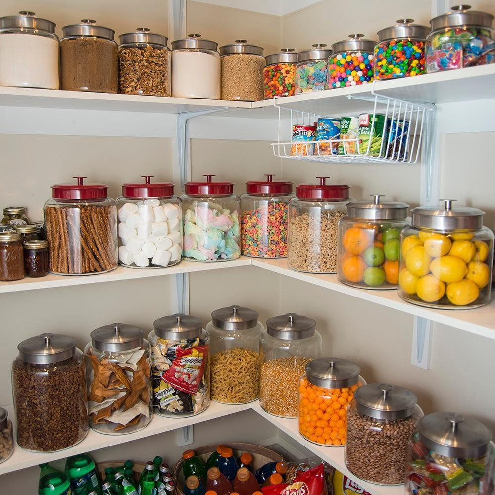 Kitchen Storage Jars
 Pantry Organization Tips Why Glass is Better Baby to