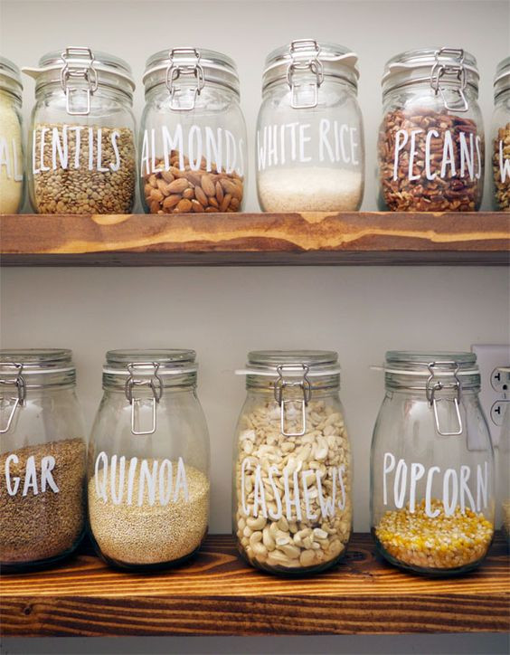Kitchen Storage Jars
 23 Smart Ways To Use IKEA Jars At Home Shelterness