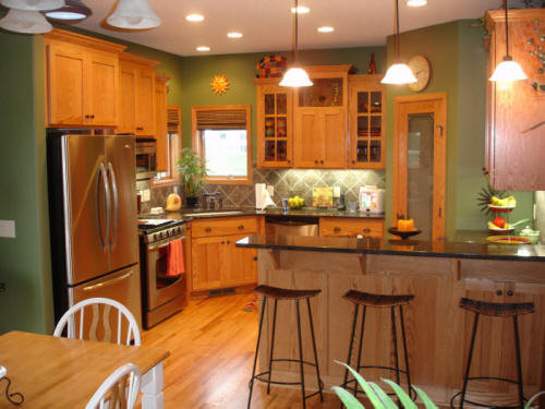 Kitchen Wall Color Ideas
 4 Steps to Choose Kitchen Paint Colors with Oak Cabinets