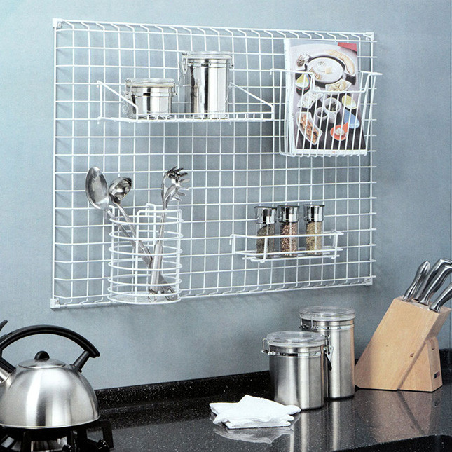 Kitchen Wall Organizer System
 20 Simple Kitchen Storage Solutions