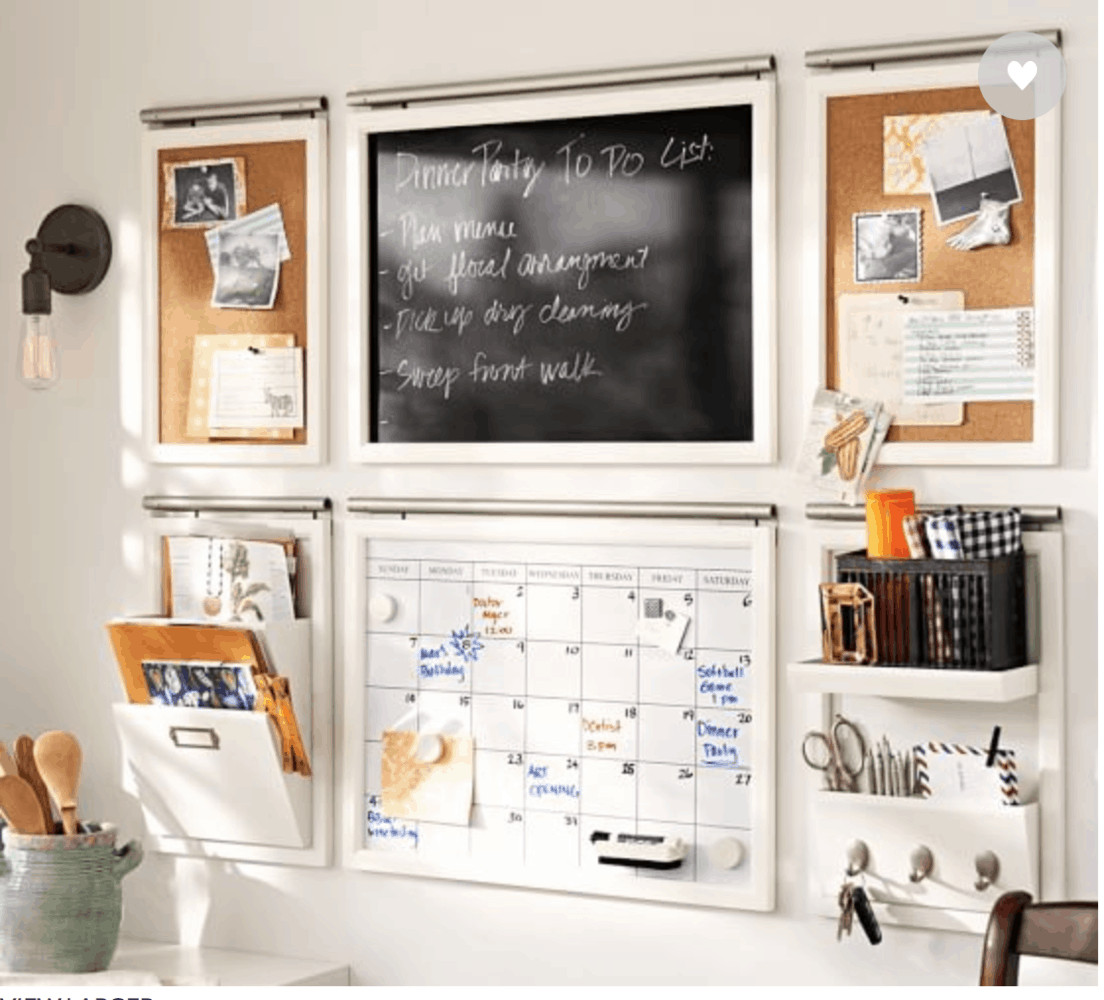 Kitchen Wall Organizer System
 The Best Family mand Centers to Help Busy Moms Stay