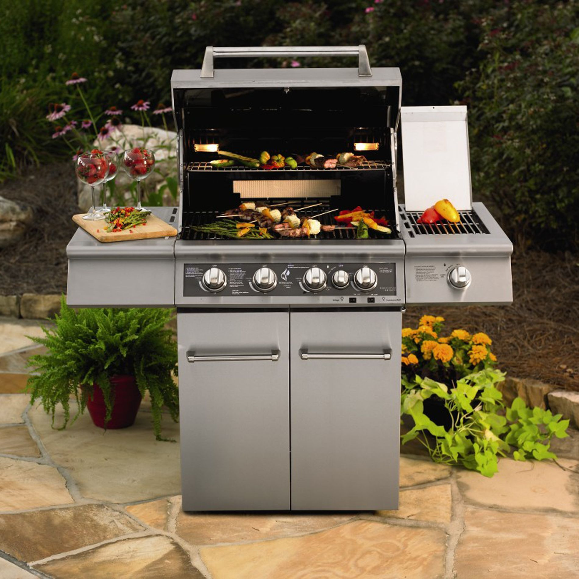 Kitchenaid Outdoor Grill
 KitchenAid 4 Burner Dual Energy Outdoor Gas Grill w LED