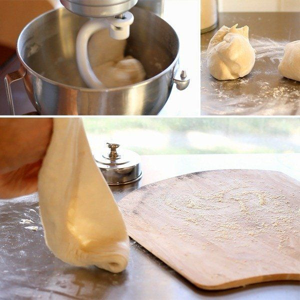 Kitchenaid Pizza Dough
 Pizza Dough–Stand Mixer Method
