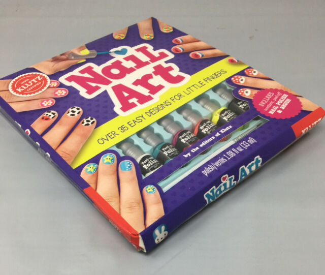 Klutz Nail Art Craft Kit
 Klutz Nail Art Book Kit Fun for Kids Nail Polish