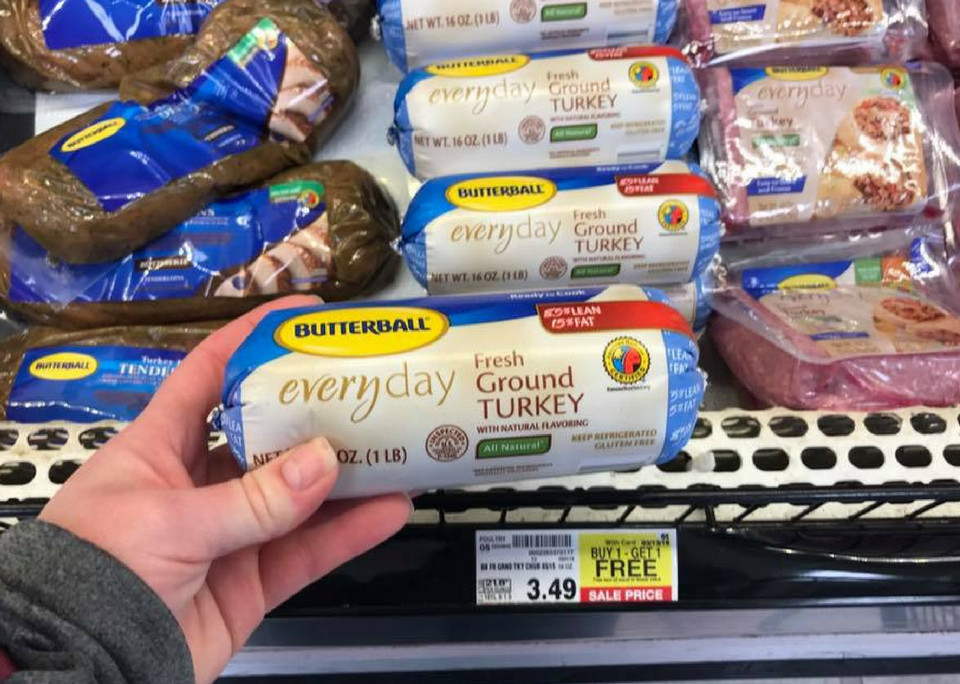 Kroger Ground Turkey
 Today ly Butterball Ground Turkey As Low As $0 99 at