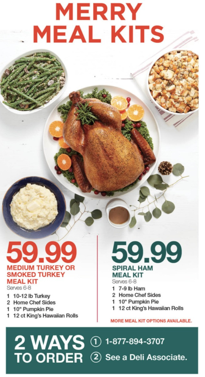 Kroger Holiday Dinners
 Kroger Merry Meal Kits Let Kroger Handle The Holiday