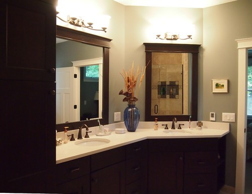 L Shaped Bathroom Vanity
 30 Bathrooms with L Shaped Vanities