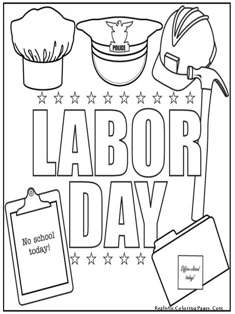Labor Day Activities For Kids
 Labor Day Coloring Pages for Kids Preschool and Kindergarten