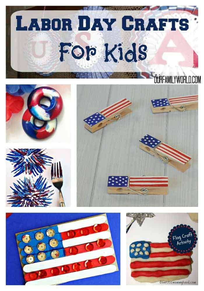 Labor Day Activities For Kids
 Fun Patriotic Labor Day Crafts For Kids in Aug 2020