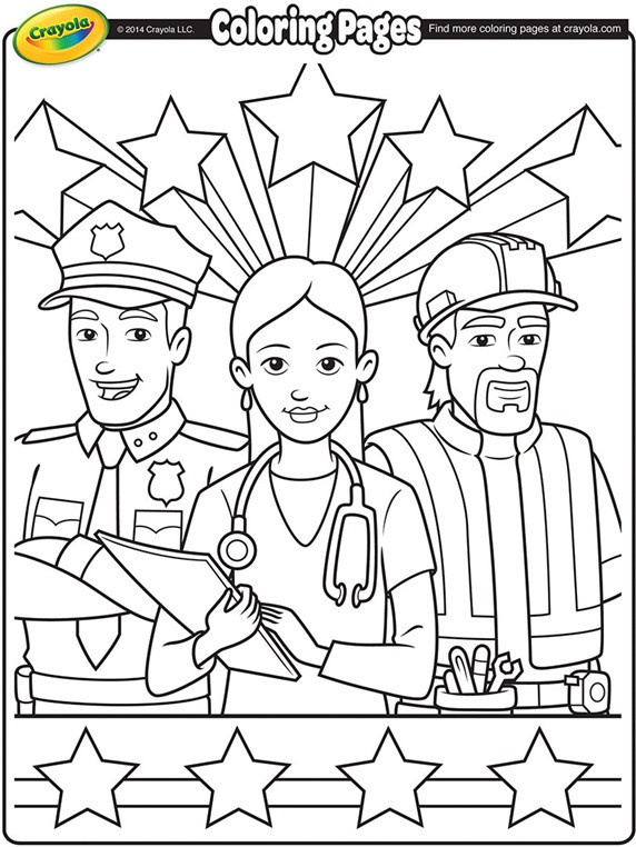 Labor Day Activities For Kids
 Labor Day Workers Coloring Page