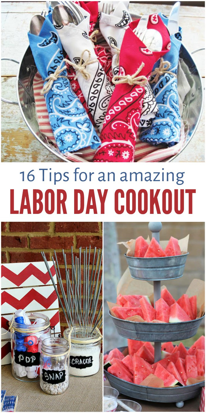 Labor Day Party Idea
 16 Labor Day Cookout Ideas to End the Summer with a Bang