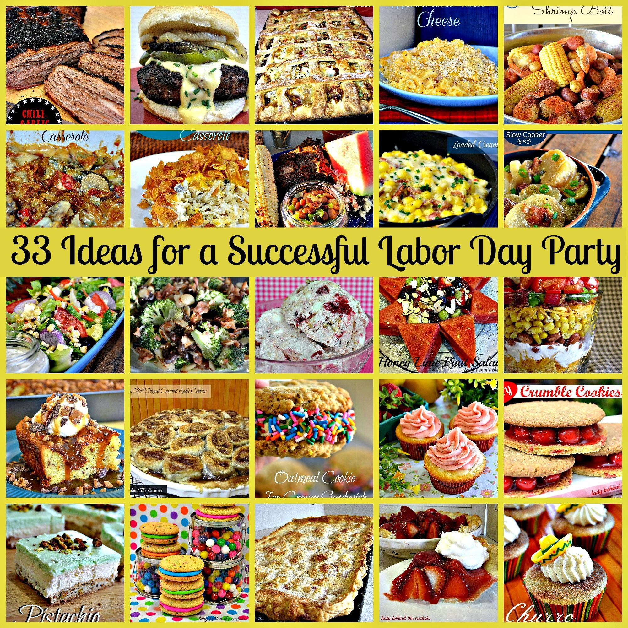 Labor Day Party Idea
 33 Ideas for a Successful Labor Day Party