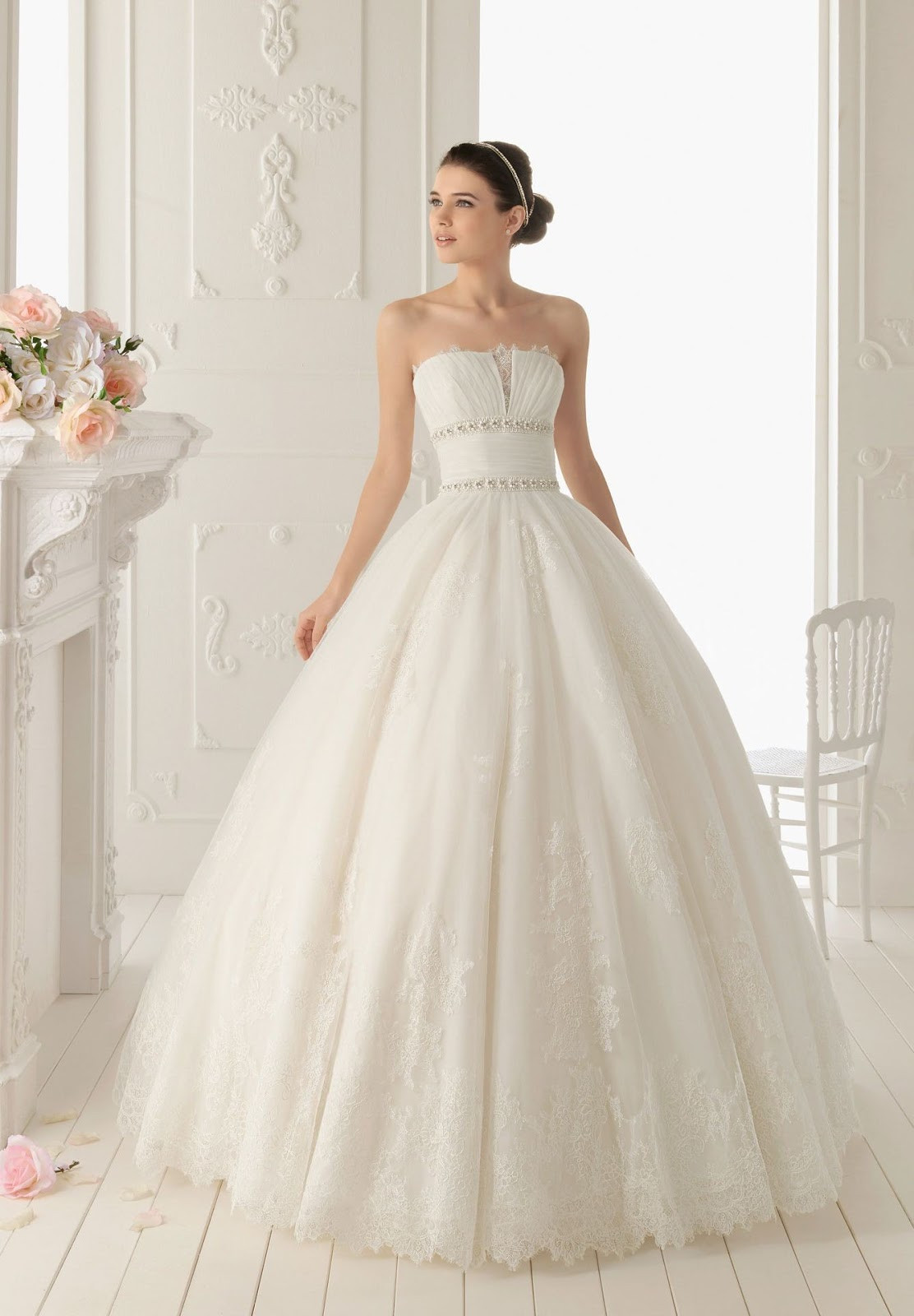 Lace Ball Gown Wedding Dresses
 WhiteAzalea Ball Gowns Lace Ball Gown Wedding Dress