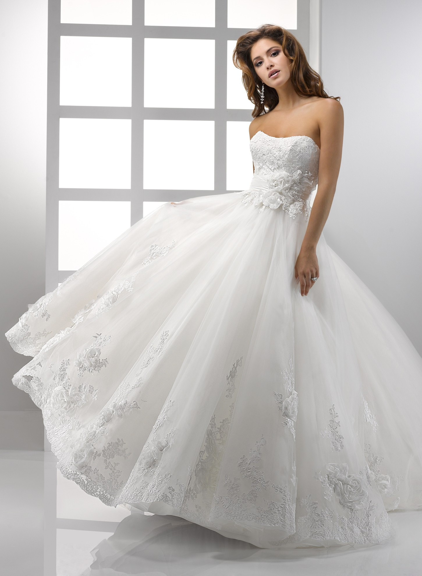 Lace Ball Gown Wedding Dresses
 Lace Ball Gown Wedding Dresses for Fabulous Bridal Look