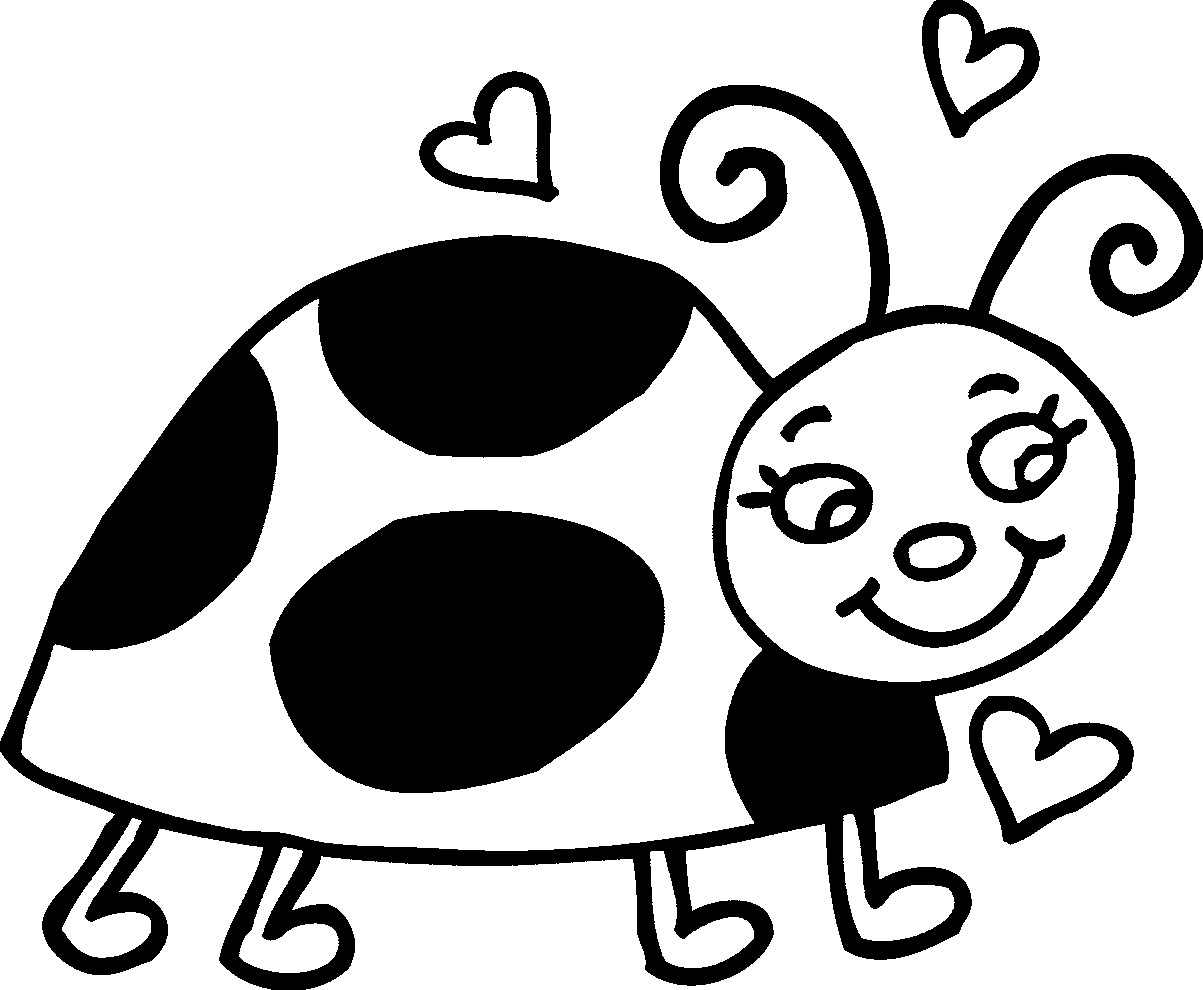 Ladybug Coloring Pages For Kids
 Cute Ladybug Drawing