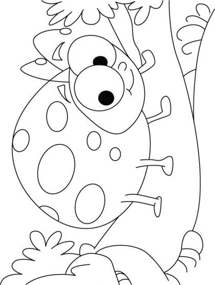 Ladybug Coloring Pages For Kids
 76 best images about Lady Bug Birthday Printables on