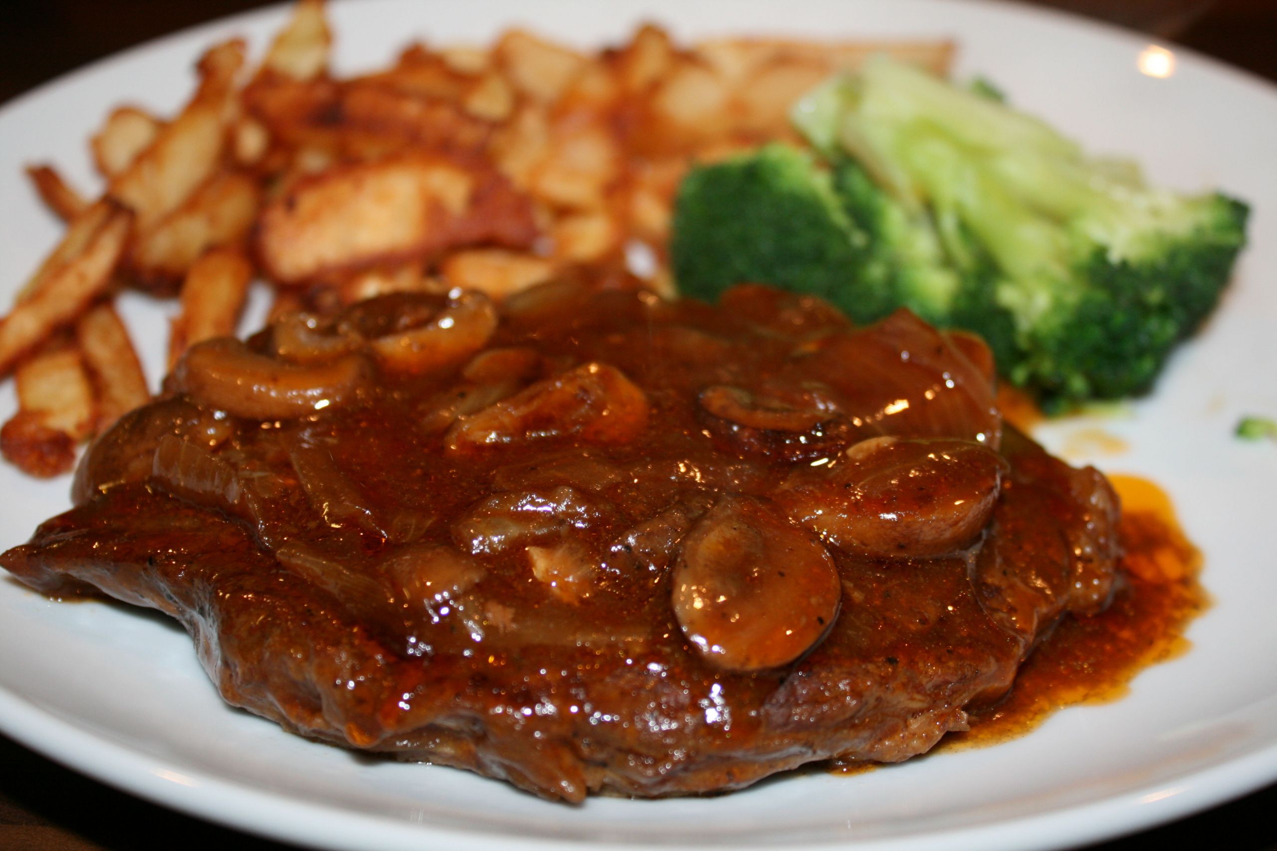 Lamb Gravy Recipe
 Braised steak with onions and mushrooms in a brandy beef