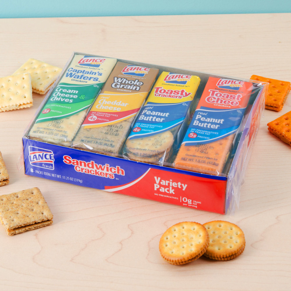 Lance Sandwich Crackers
 Lance Sandwich Crackers 8 Count Variety Pack