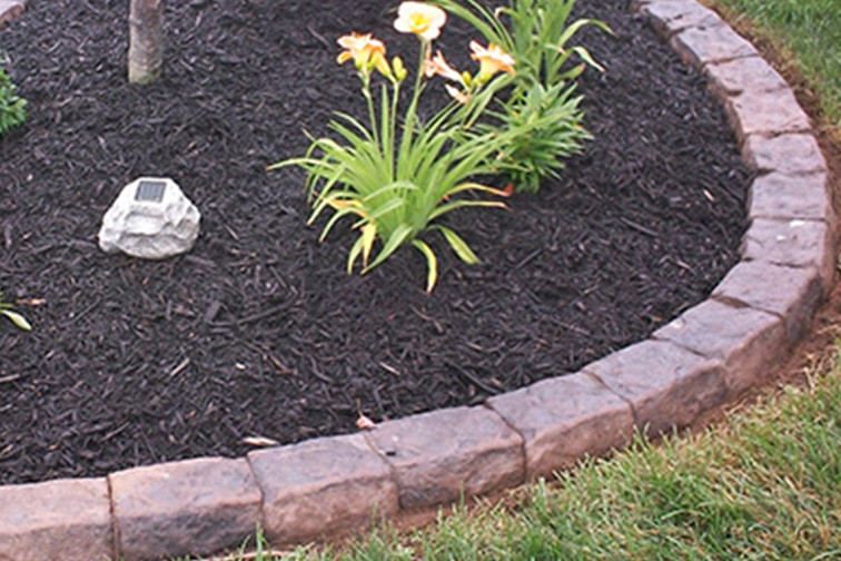 Landscape Edging Block
 Landscape blocks as curbing