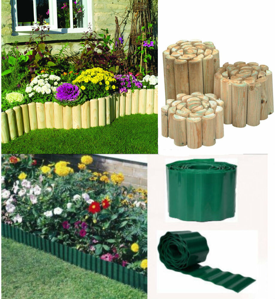 Landscape Fence Edging
 GREEN PLASTIC GARDEN GRASS LAWN EDGE EDGING BORDER FENCE