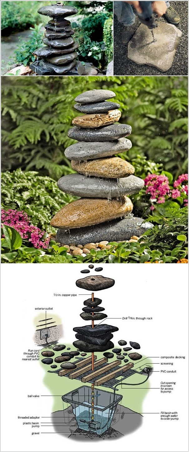 Landscape Fountain Ideas
 10 Waterfall Fountain Ideas to Adorn Your Garden Amazing