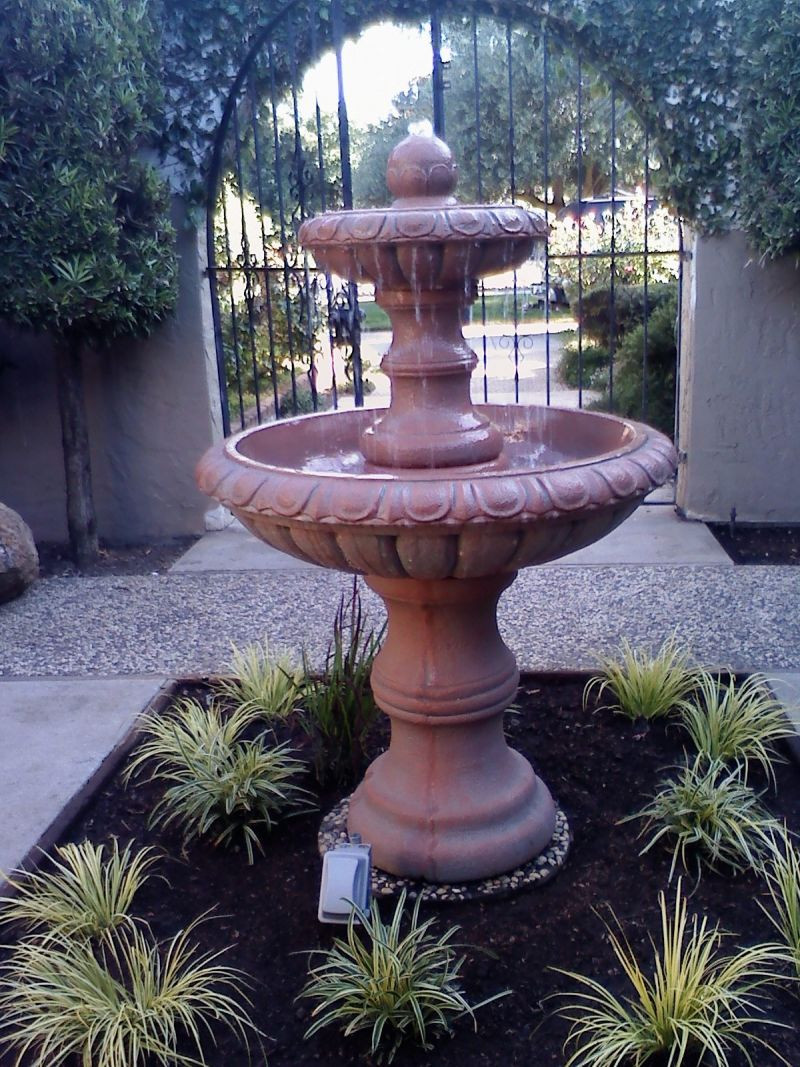 Landscape Fountain Ideas
 Just Add Water Yard Ideas Blog