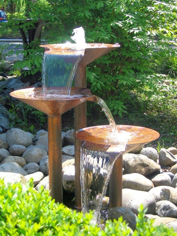 Landscape Fountain Ideas
 40 Beautiful Garden Fountain Ideas