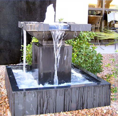 Landscape Fountain Modern
 Joli Square Modern Garden Fountain