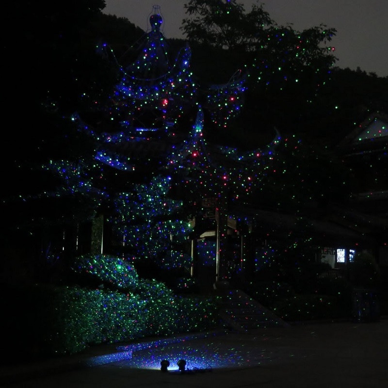 Landscape Laser Lights
 waterproof christmas new year garden laser light RGB
