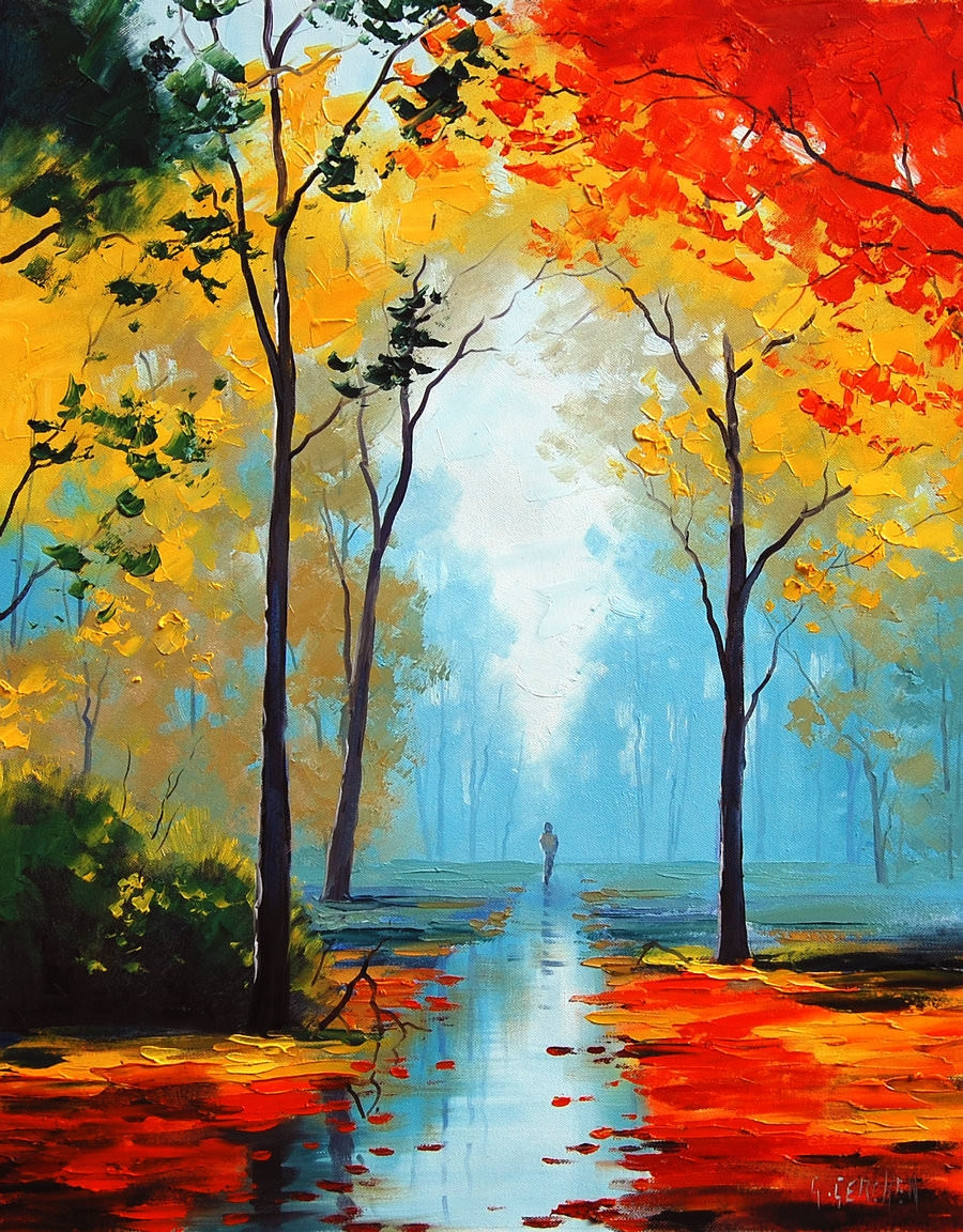 Landscape Oil Painting
 15 Landscape Paintings of Nature