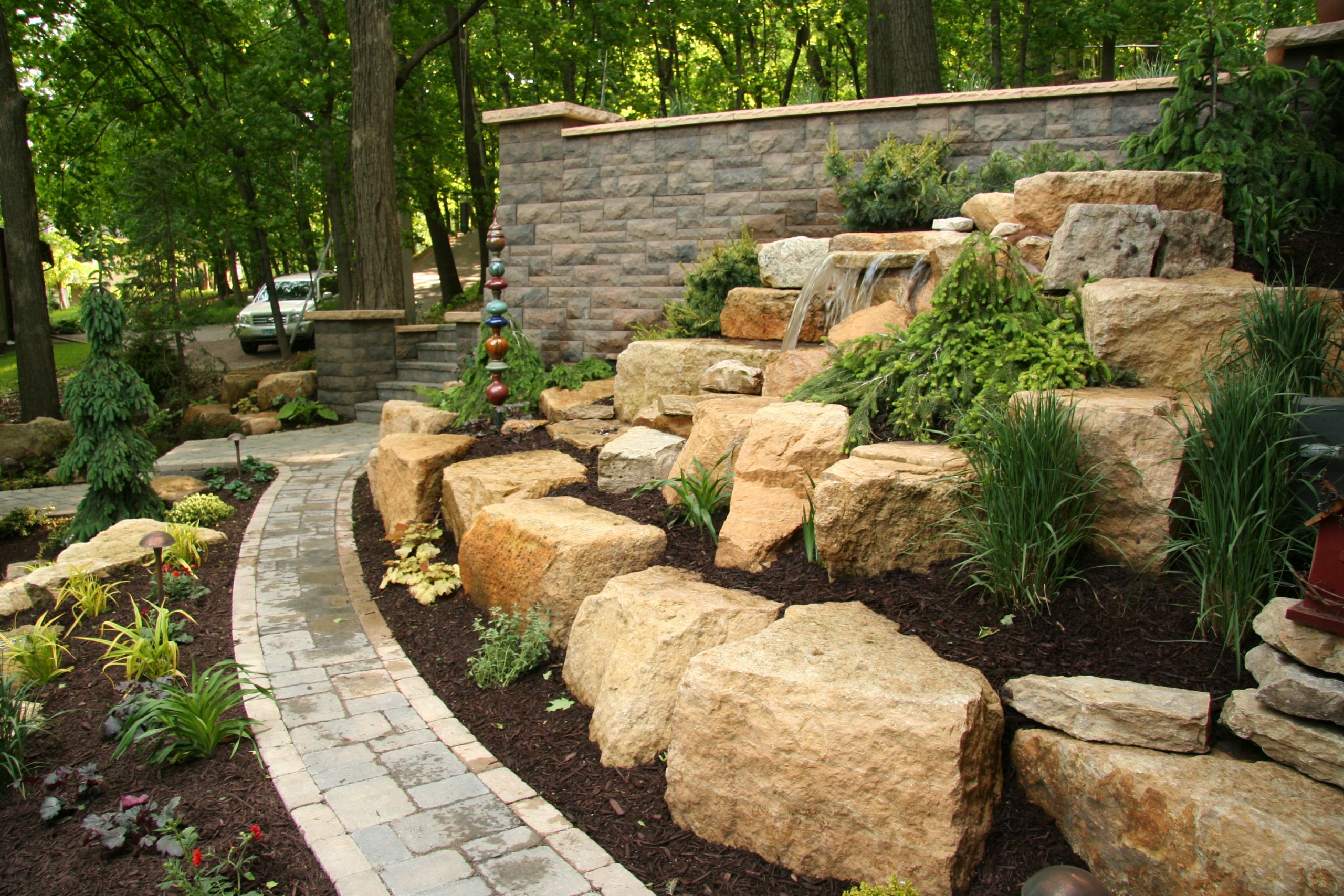 Landscape Retaining Wall Design
 Retaining Walls MN