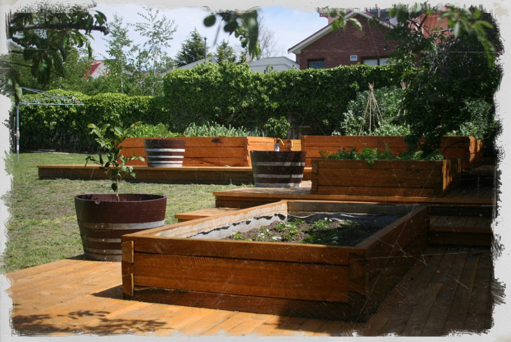 Landscape Timber Flower Bed Designs
 Dovetail Timbers Raised Timber Garden Beds