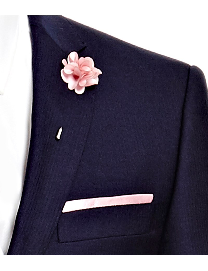 Lapel Pins
 Men s Light Pink Silk Flower Lapel Pin