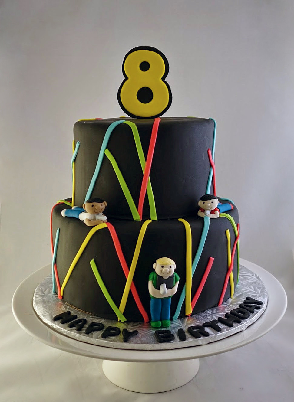 Laser Tag Birthday Cake
 Laser Tag Birthday Cake