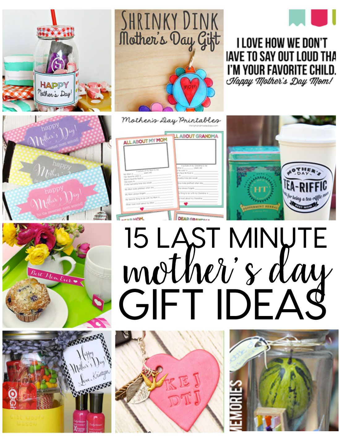 Last Minute Gifts For Kids
 Last Minute Mother s Day Gifts