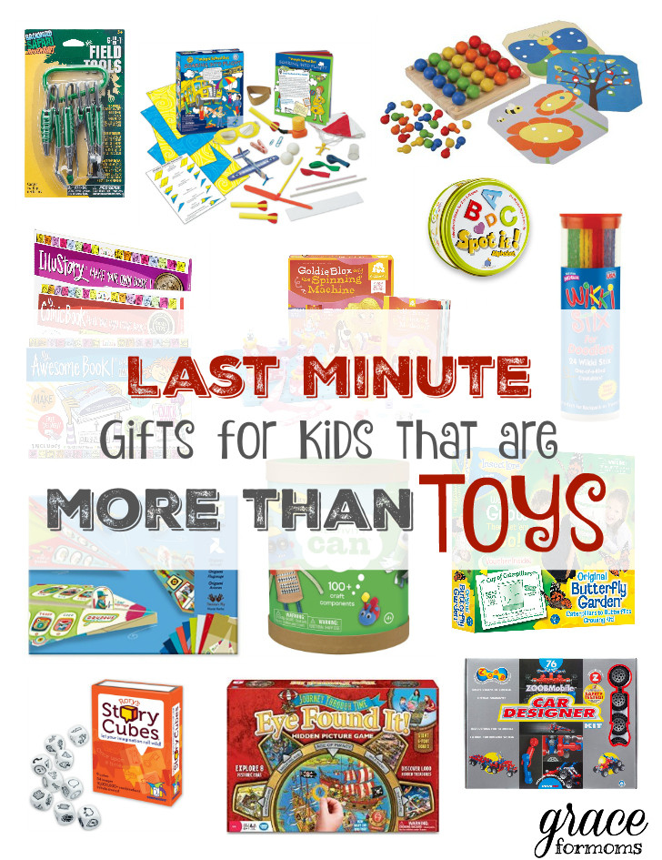 Last Minute Gifts For Kids
 Last Minute Gifts for Kids that are More than Toys