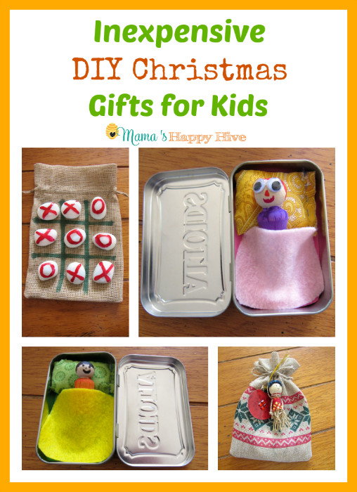 Last Minute Gifts For Kids
 Inexpensive DIY Christmas Gifts for Kids Mama s Happy Hive