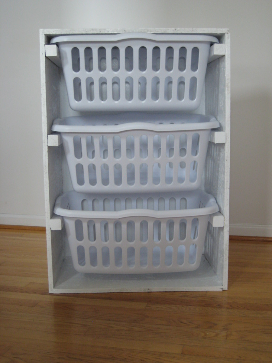 Laundry Basket Organizer DIY
 Ana White