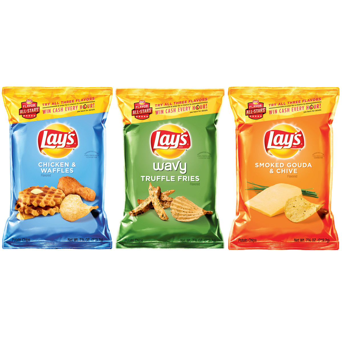 Lays Potato Chips Flavors
 Chicken and Waffle Potato Chips Are Back For Your Snacking