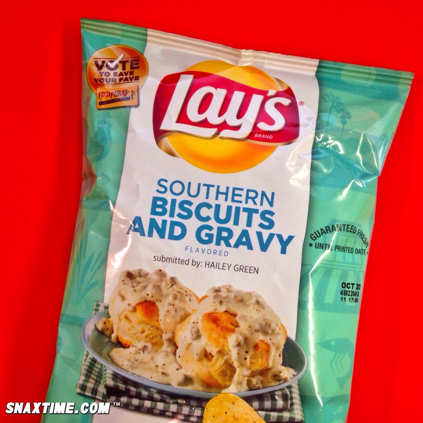Lays Southern Biscuit And Gravy
 Lay s Southern Biscuits And Gravy Flavored Potato Chips