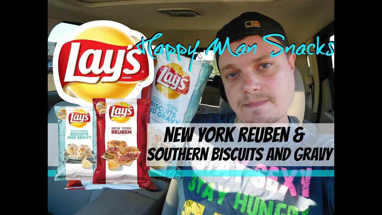 Lays Southern Biscuit And Gravy
 Lay s New York Reuben & Southern Biscuits And Gravy Chips