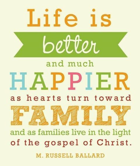 Lds Quote On Family
 lds quote Primary