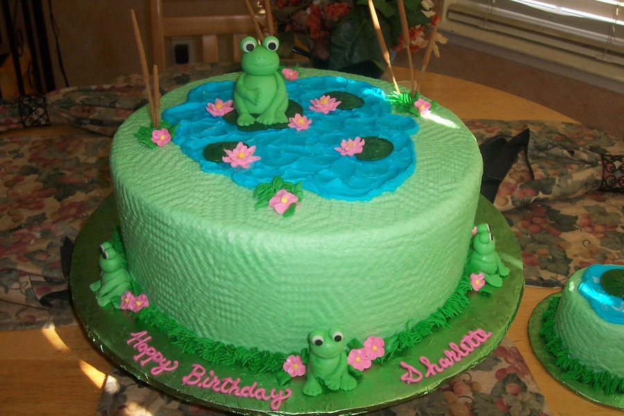 Leapfrog Birthday Cake
 Frog Cakes – Decoration Ideas