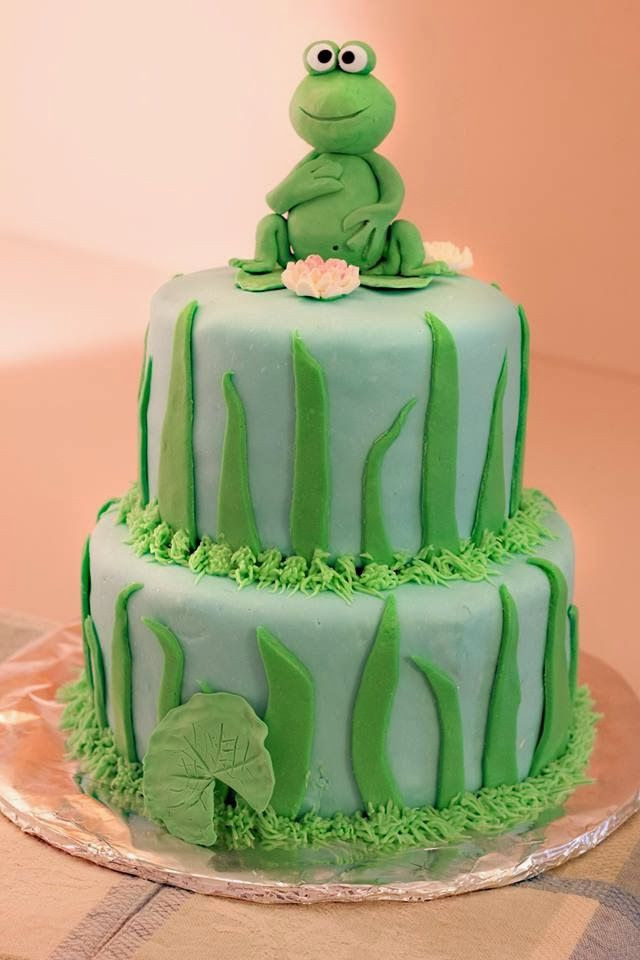 Leapfrog Birthday Cake
 Sweet Bottom Cakes Leap Day Birthday Cake Frog Cake